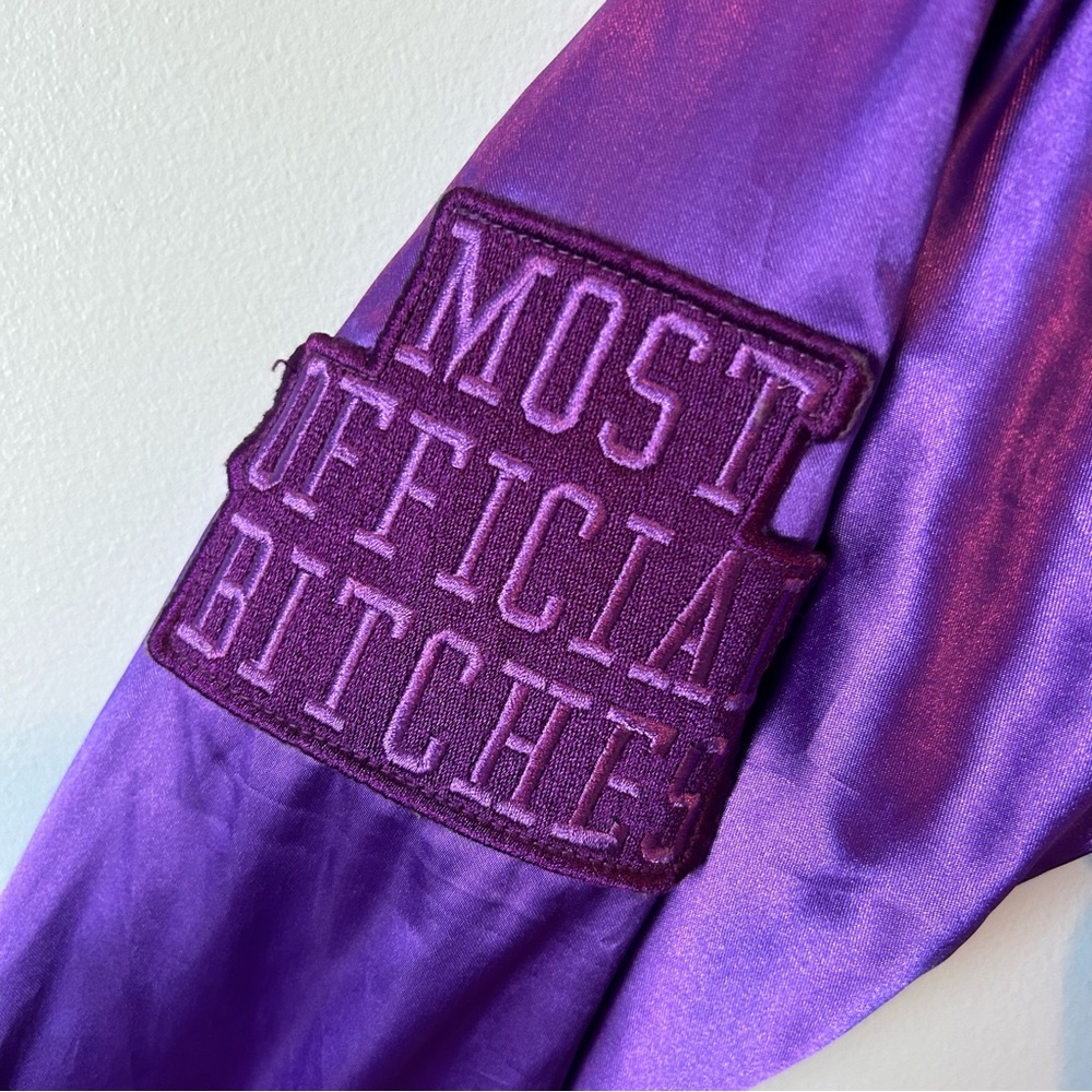 Married to the Mob ‘MOST OFFICIAL B’ Bomber Jacket MOB - Picture 4 of 6